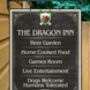 Dragon Inn Personalised Home Pub Sign Man Cave Sign, thumbnail 6 of 9