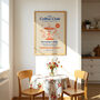 Coffee Club Retro Wall Art Poster Print, thumbnail 10 of 12