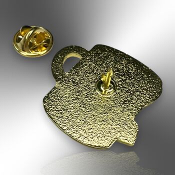 Fueled By Tea Enamel Pin Badge, Birthday, Christmas, Friendship Gift For Tea Lovers, 6 of 8