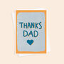 Thanks Dad Father's Day Card, thumbnail 2 of 4