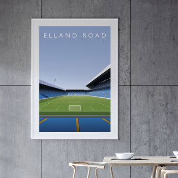 Leeds United Elland Road From The South Stand Poster, 3 of 8