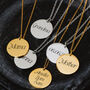 New Baby Mum Grandma Gift Personalised Necklace, thumbnail 2 of 2