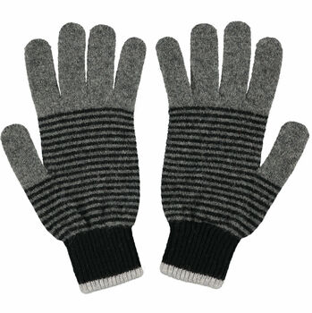 Men's Lambswool Gloves And Fingerless Mitts, 4 of 7