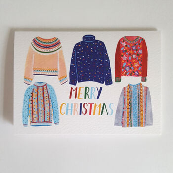 Christmas Jumper Greetings Card, 2 of 5