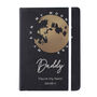 Personalised Notebook, Moon And Stars, thumbnail 7 of 9