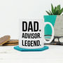 Dad. Grandad. Legend. Personalised Fathers Day Mug, thumbnail 4 of 5