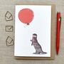 Personalised Otter Birthday Card, thumbnail 1 of 4