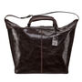 The Finest Italian Leather Travel Bag. 'The Fabrizio', thumbnail 4 of 12