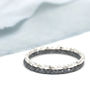 Sterling Silver Dainty Rings. Stackable Ring Set, thumbnail 3 of 12