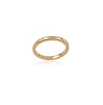 Gold Plated Dotty Ring, 2 of 5