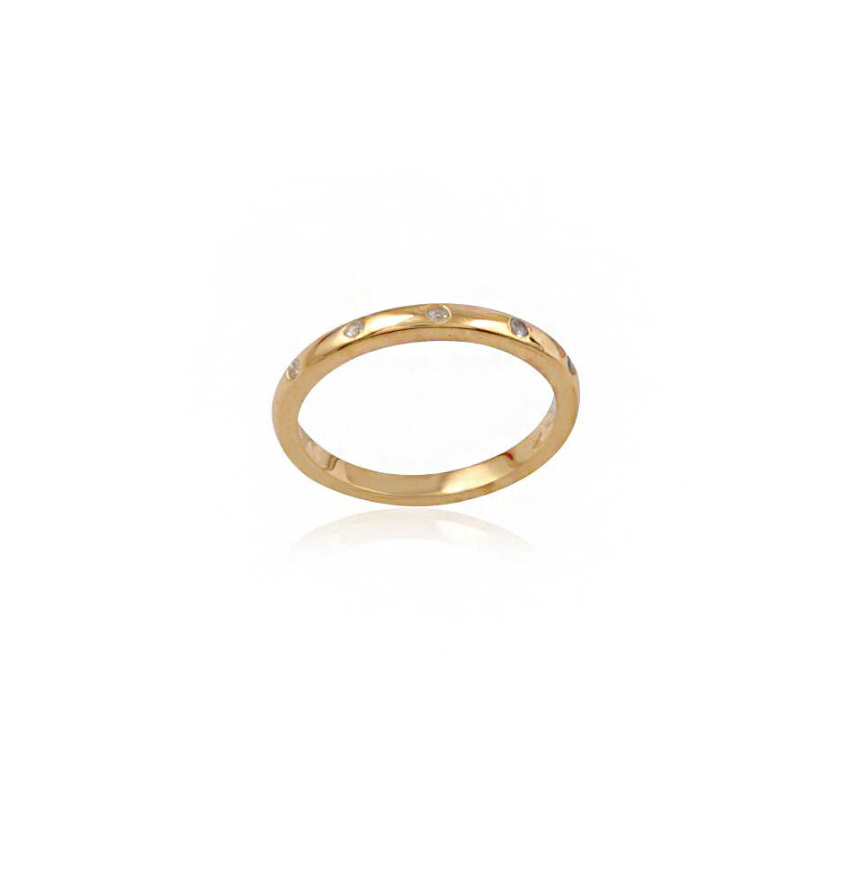 Gold Plated Dotty Ring By Wyld Jewellery | notonthehighstreet.com