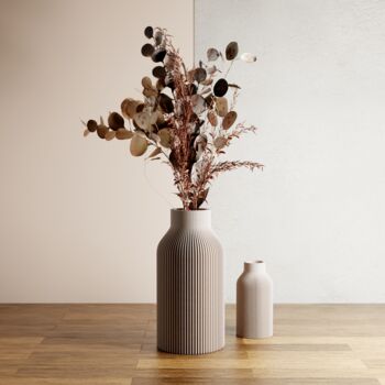 Large Green 'Bottle' Vase For Dried Flowers, 6 of 10