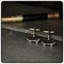 Personalised Silver Coloured Skateboard Cufflinks, thumbnail 10 of 10