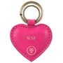 Personalised Heart Shaped Leather Key Ring 'Mimi Nappa', thumbnail 2 of 12