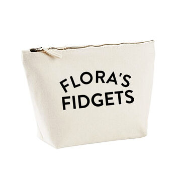 Personalised Fidget Toy Storage Bag, 4 of 4