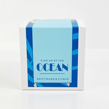 Find Me By The Ocean | Driftwood And Citrus Candle, 6 of 6