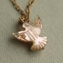 Pearl Bird Dove Necklace, thumbnail 1 of 8