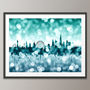 London Cityscape Skyline Art Print, thumbnail 4 of 5