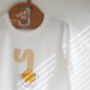 Noodle T Shirt With Ramen Bowl Graphic In Organic Cotton, thumbnail 2 of 6