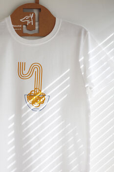 Noodle T Shirt With Ramen Bowl Graphic In Organic Cotton, 2 of 6