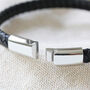 Men's Personalised Woven Bracelet, thumbnail 8 of 12