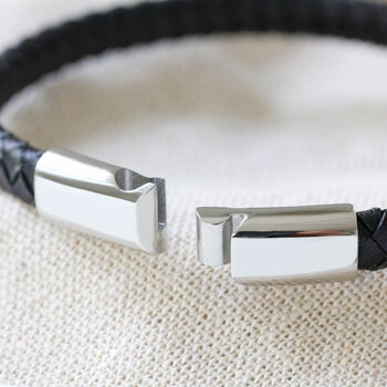 Men's Personalised Woven Bracelet, 8 of 12