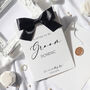 Personalised Letter To My Bride On Our Wedding Day Card, thumbnail 2 of 10