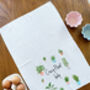 Personalised Crazy Plant Lady Tea Towel, thumbnail 5 of 5