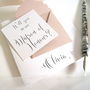 Personalised Matron Of Honour Precious Message Card, thumbnail 4 of 8