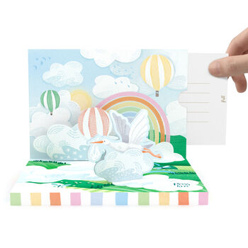 A New Arrival Music Box Card, 6 of 7
