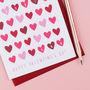 Personalised Memorable Date Valentine's Card, thumbnail 3 of 5