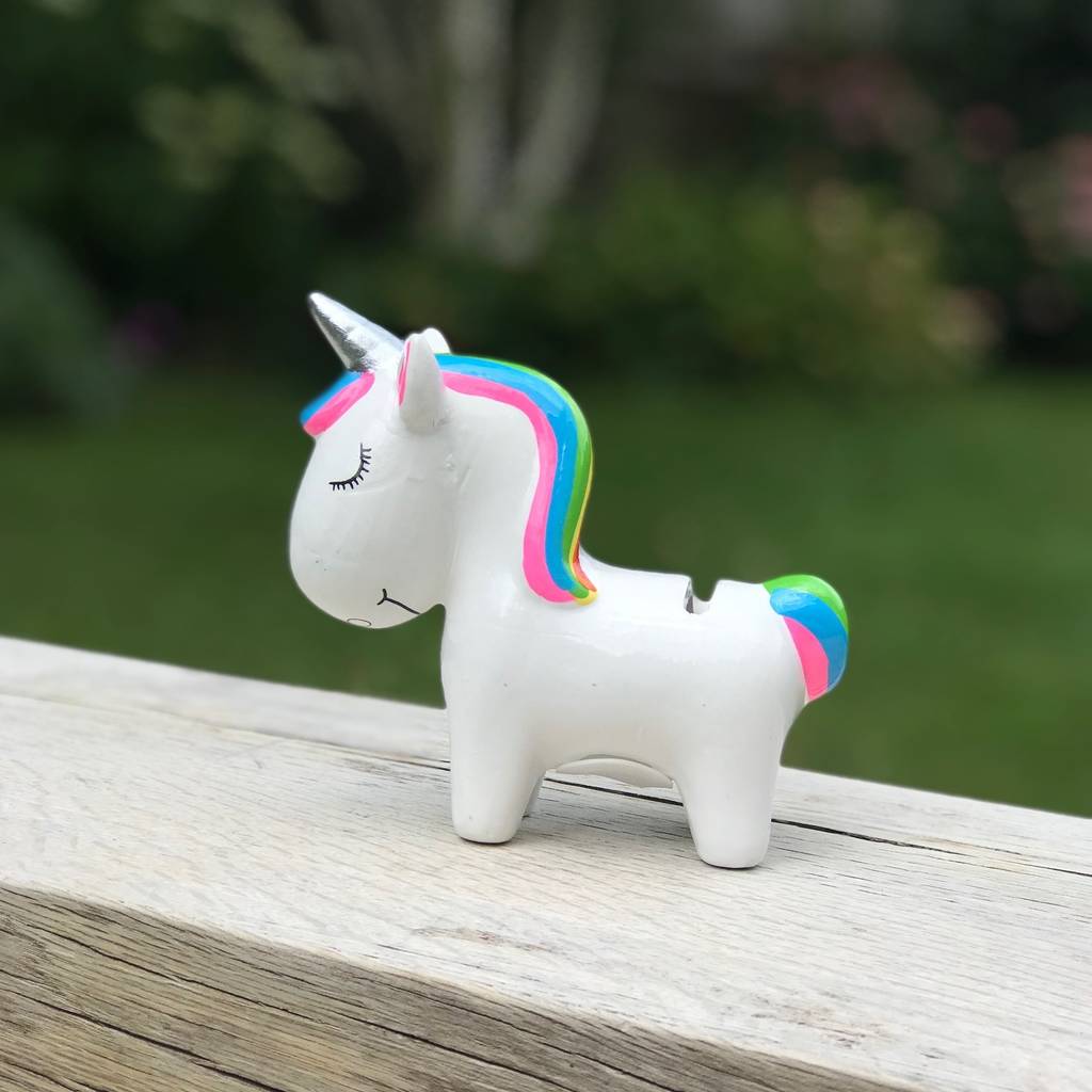 Personalised Unicorn Money Box Bank By Harmony at Home Boutique