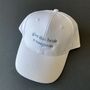 Personalised Slogan Wedding Party Cap, thumbnail 10 of 12