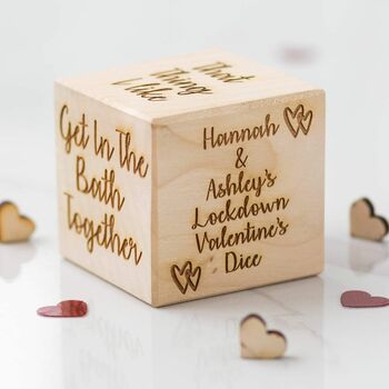 Personalised Valentine's Fun Dice, 2 of 3