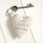 Personalised Heart Keyring Gift For Her, thumbnail 9 of 12