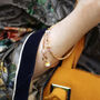 Delicate Satellite Chain Bracelet With Swarovski Beads, thumbnail 1 of 7