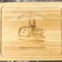 Personalised Christmas Cheeseboard For Couples, thumbnail 2 of 6