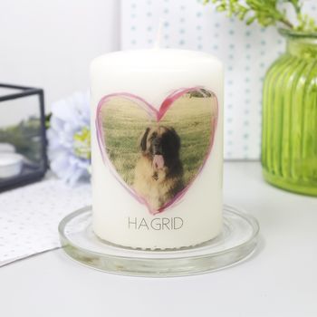 Personalised Pet Photo Candle, 2 of 5