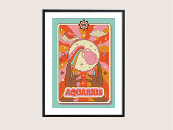 Zodiac Aquarius Print, 4 of 5