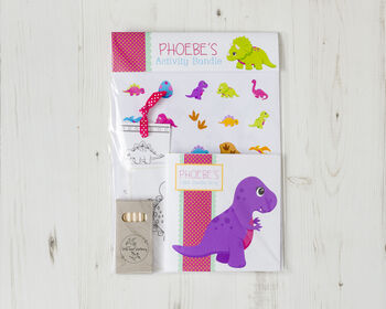 Personalised Dinosaur Activity Bundle, 4 of 4