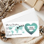 Personalised Christmas Boarding Pass, Surprise Scratch Reveal Card, thumbnail 7 of 9