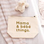 Mama And Bebe Things Zipped Pouch Baby Bag, thumbnail 2 of 7