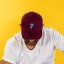 Adults Personalised Embroidered Varsity Initial Cap, thumbnail 3 of 5