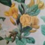 Botanical Print Lampshade With Pink And Yellow Flowers, thumbnail 8 of 8