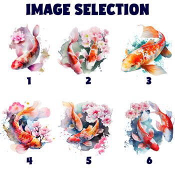 Personalised Asia Koi Carp Fish Gift Collection, 2 of 7