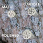 Family Initials Large Silver Signet Ring, thumbnail 5 of 10