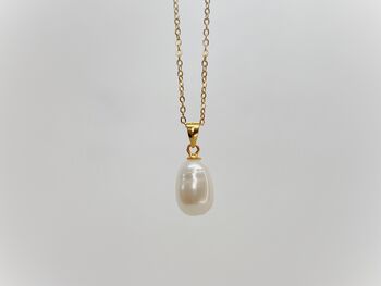 'Liwanag' Radiance Biwa Pearl Pendant Necklace, 12 of 12