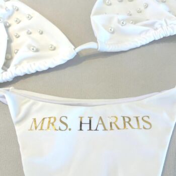 Bride To Be Pearl Bikini, 4 of 7