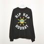 Hip Hop Hooray Sunshine Women's Slogan Sweatshirt, thumbnail 3 of 3