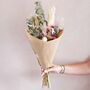 Colourful Vintage Style Dried Flower Bouquet, thumbnail 2 of 5